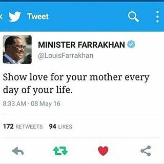 💖#EverydayIsMothersDay 💖 ..... #TheHonorableMinisterLouisFarrakhan #Farrakhan #TruthSpeake… ift.tt/1WSIfjU