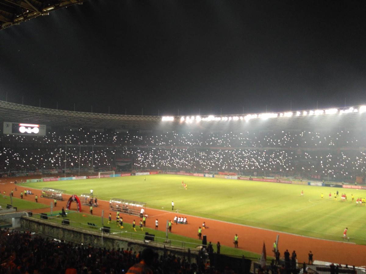 #Jakmania #SUGBKJakarta RT <a href="/ershadwiladaTK/">Ershad Wiladatika</a>  pemandangan yang sangat indah #PersijaDay