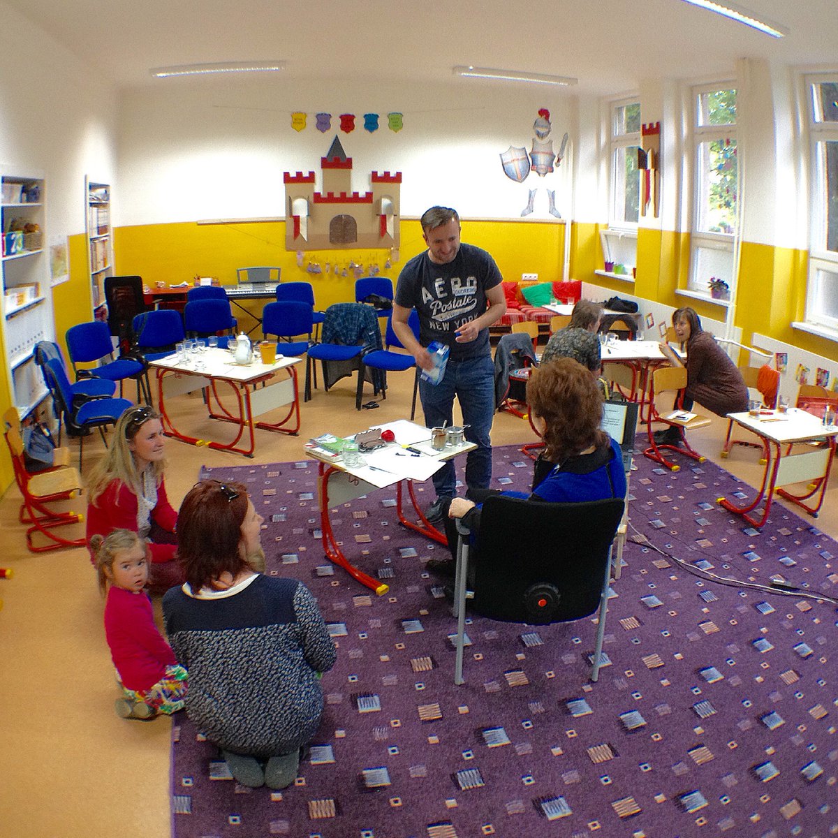 czsjk's tweet photo. #Akadémia je podnetným miestom na #stretnutia a neformálne #diskusie. Posúďte sami! #CZŠJánaKrstiteľa #Partizánske https://t.co/FDuGDXeN2H