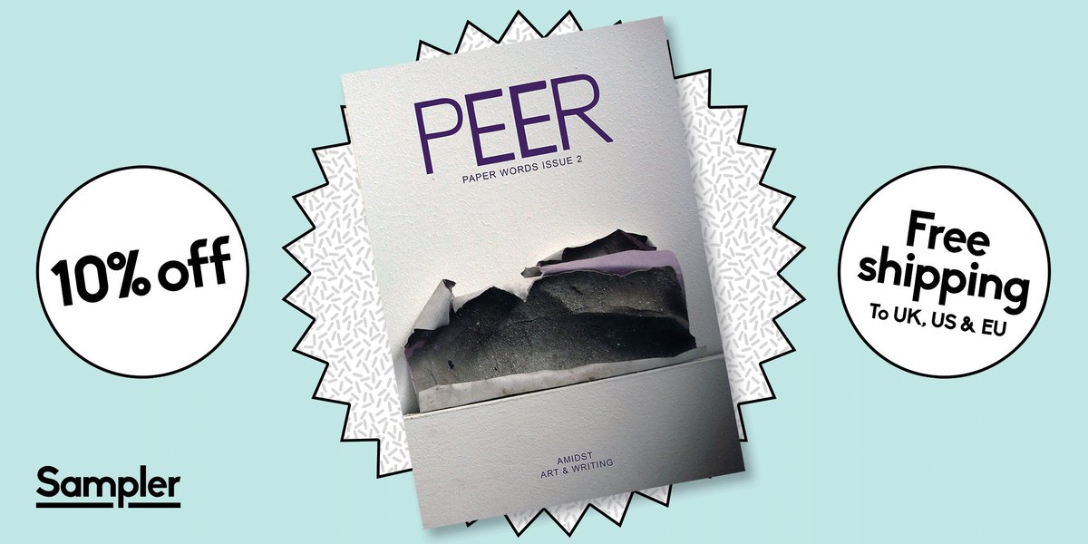StackMagazines's tweet photo. Discover new indie magazines with Sampler! Like the Amsterdam-based arts mag #PeerPaper https://t.co/XF0Wp0WBQI https://t.co/UYKfXHDvt4