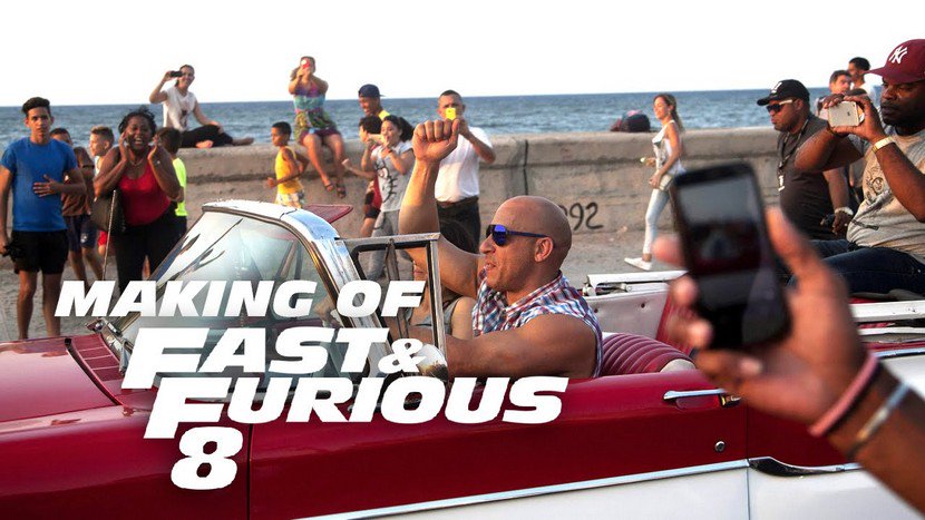 A_Motor's tweet photo. Fast &amp; Furious 8, se rueda en Cuba con este buen ambiente (vídeo) - https://t.co/UwUniauA6a https://t.co/VG5cOVPreO