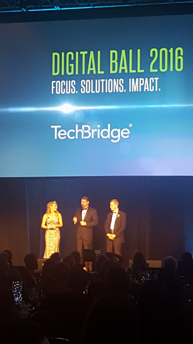 wearetechbridge's tweet photo. Thank you to all of our incredible sponsors and supporters who made last night's #digitalball2016 a success! https://t.co/5v3NTeKopc
