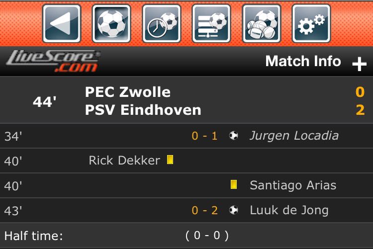 The_Pink_Cobra's tweet photo. GOOAAAL! PSV take control with a 2nd goal for the #Fourfolds
#Zwolle #PSV #Eredivisie https://t.co/5nFkEsGNuF