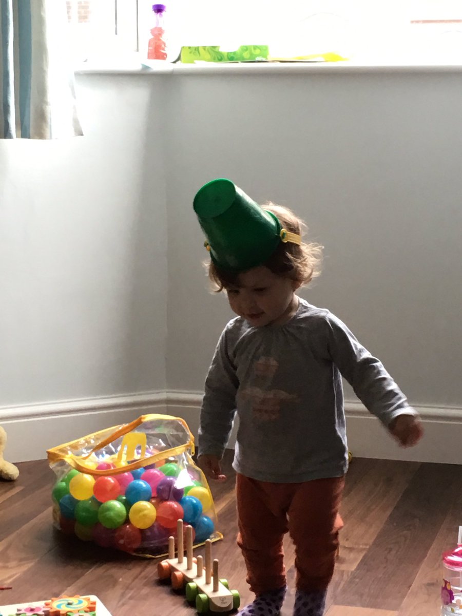 The_T's tweet photo. I shouldn't be allowed to dress my child but she can pull off the bucket hat look https://t.co/BntpIvwuNj