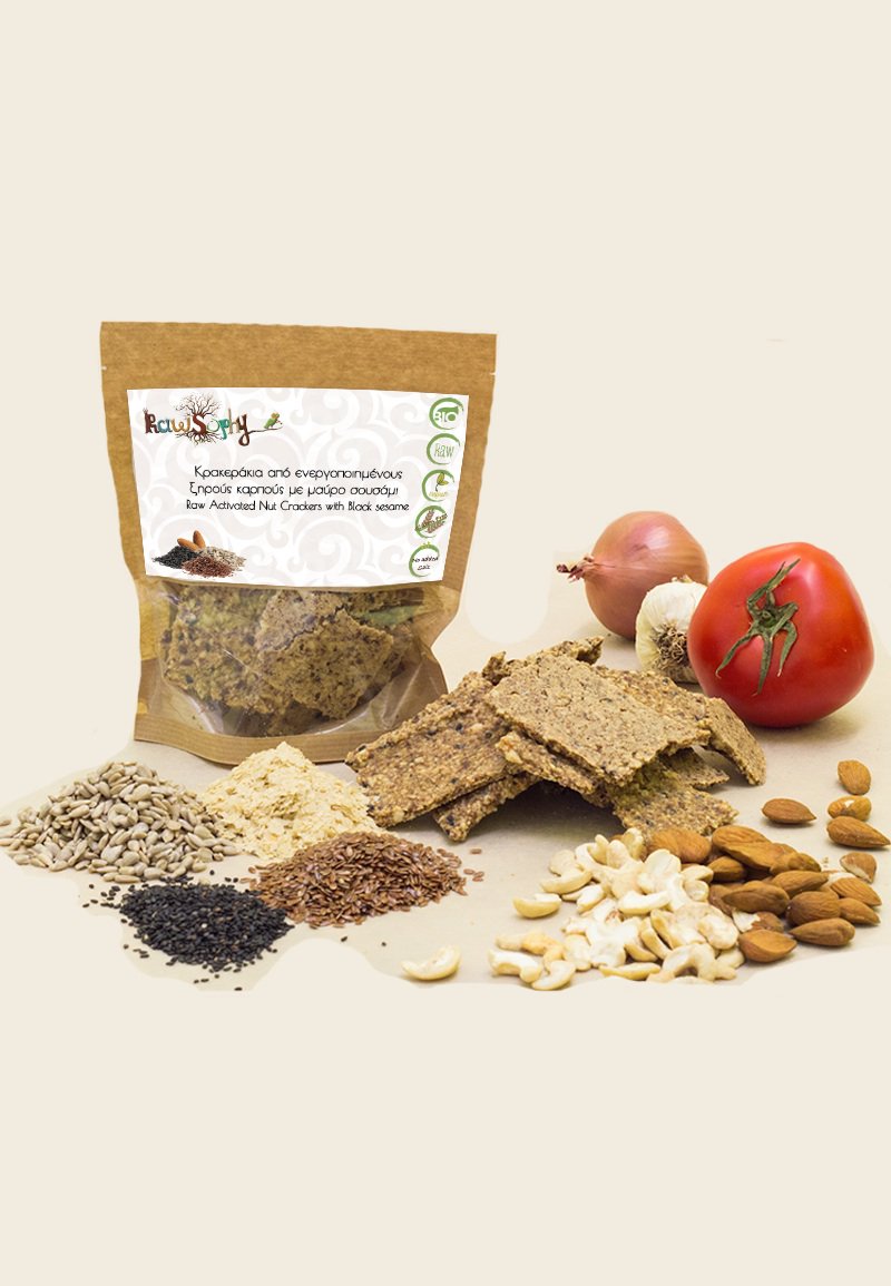 Rawsophy's tweet image. Raw activated nut crackers by Rawsophy