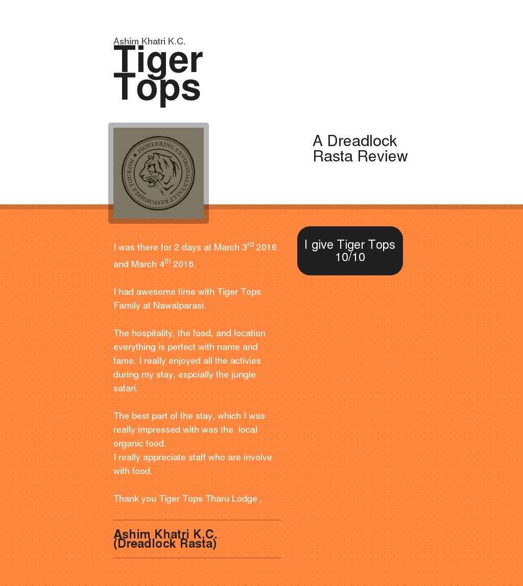 A great review by the very well known travel lover and adventurer @RastaAsim