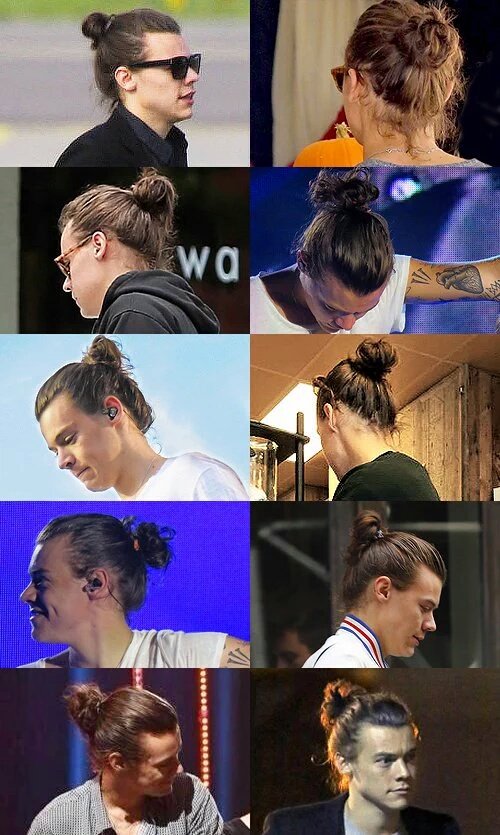 adoreyastyles's tweet photo. YOUR BUN WILL BE MISSED 
#RipHarryhair https://t.co/IhJS6wU7q9