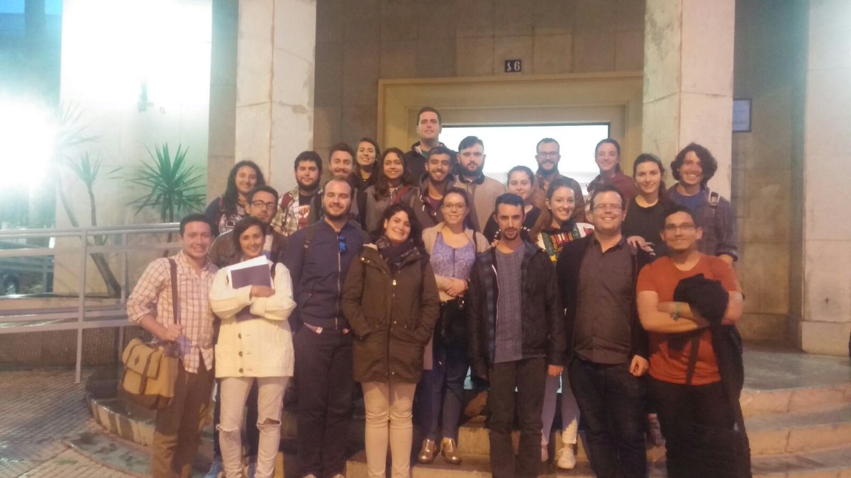 Onte rematou o encontro de AERE en Cádiz. A nosa foto de familia do encontro #AERECádiz2016 #AEREoununca #Pública
