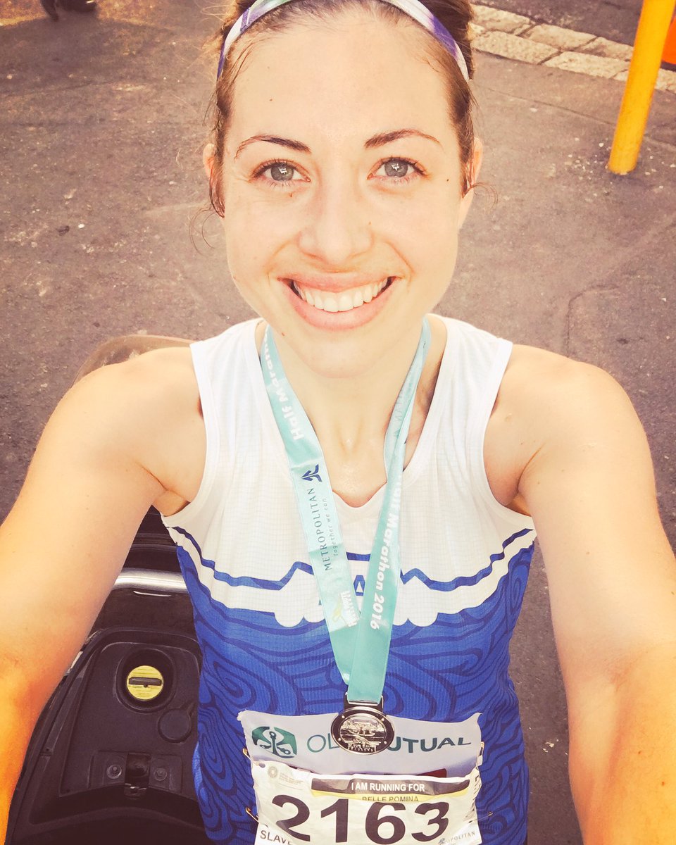 Amy Hoppy (@amy_hoppy) on Twitter photo Finally the end! A PB of 1.50.19 and a silver medal (top 50 women) - so happy! <a href="/WomensHealthSA/">Women's Health SA</a> #SlaveRouteChallenge Finally the end! A PB of 1.50.19 and a silver medal (top 50 women) - so happy! <a href="/WomensHealthSA/">Women's Health SA</a> #SlaveRouteChallenge