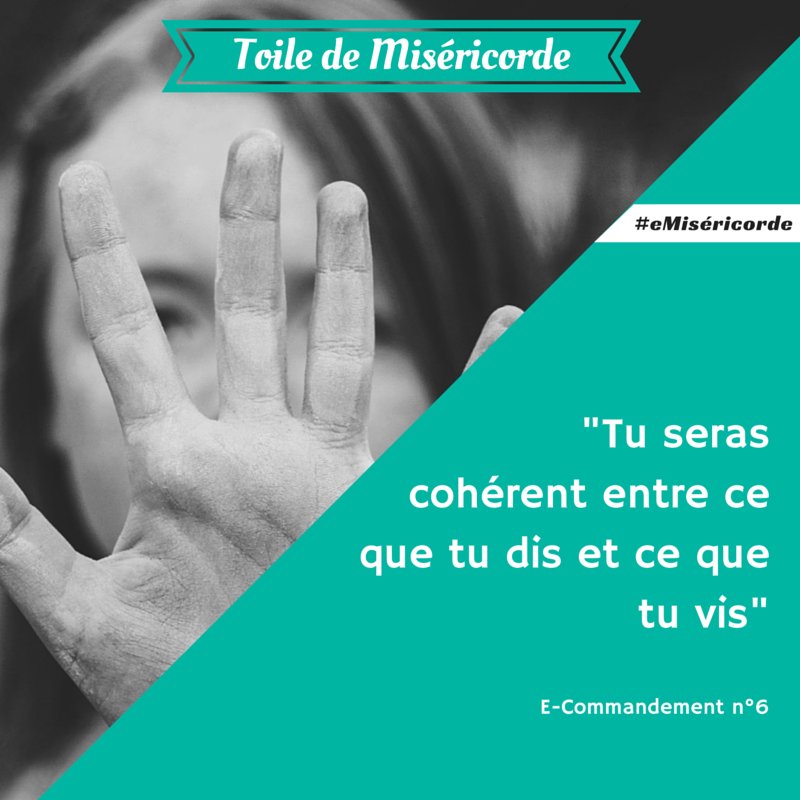 cathomontauban's tweet photo. #emisericorde 6ème commandement réseaux sociaux en cette Journée mondiale de la communication https://t.co/kpOVkweTQ1