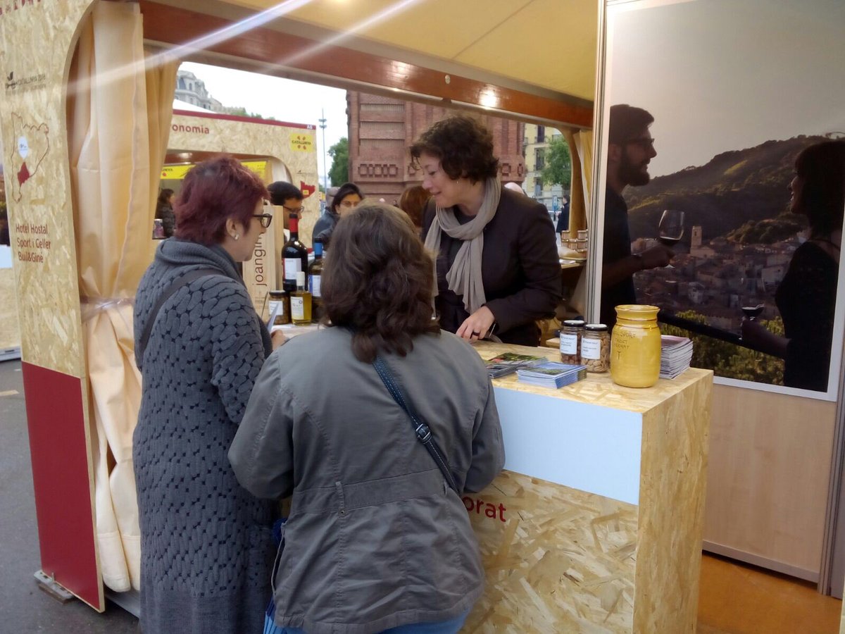 Les propostes enoturístiques del #Priorat desperten molt interès a #Barcelona #mercatdescapades #winetourism 🆒🙋