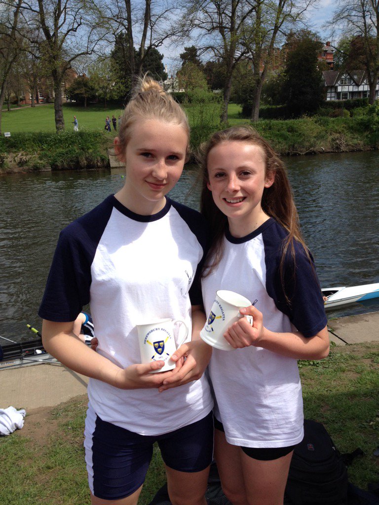 YoungRoyalsRCRC's tweet photo. Congratulations Ellie &amp; Hazel winners of WJ15 2x @ShrewsRegatta https://t.co/dYw0HQ2ogy