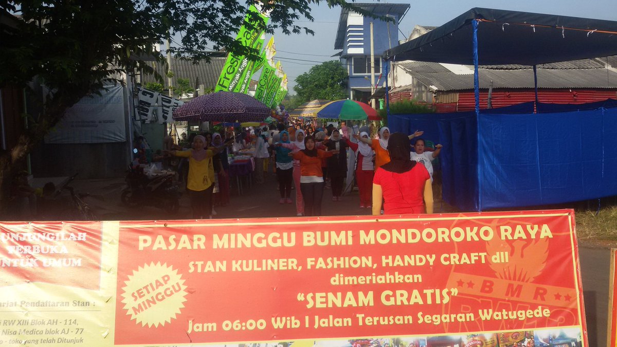 Donor darah supported by Rumah Sakit Saiful Anwar Malang di Pasar Minggu BMR Watugede Singosari