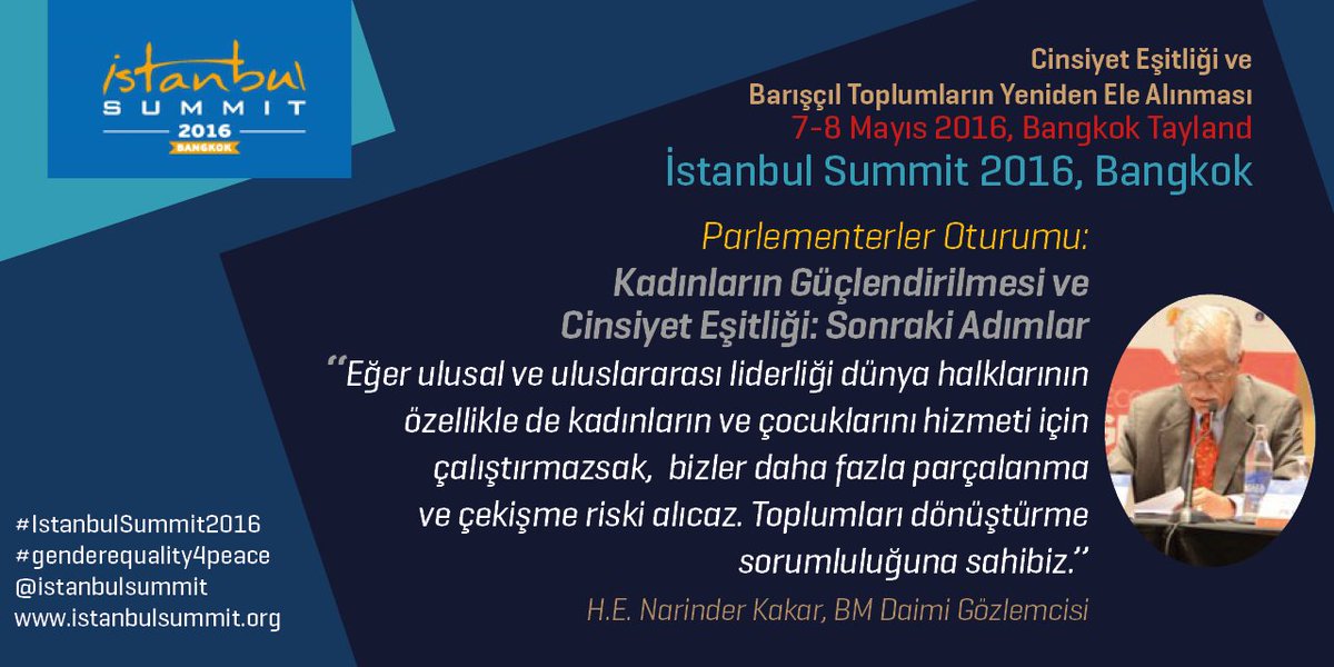 gyvorgtr's tweet photo. #IstanbulSummit2016 Parlementerler oturumunda BM Daimi Gözlemcisi H.E. Narinder Kakar https://t.co/eB5iBEg7wZ