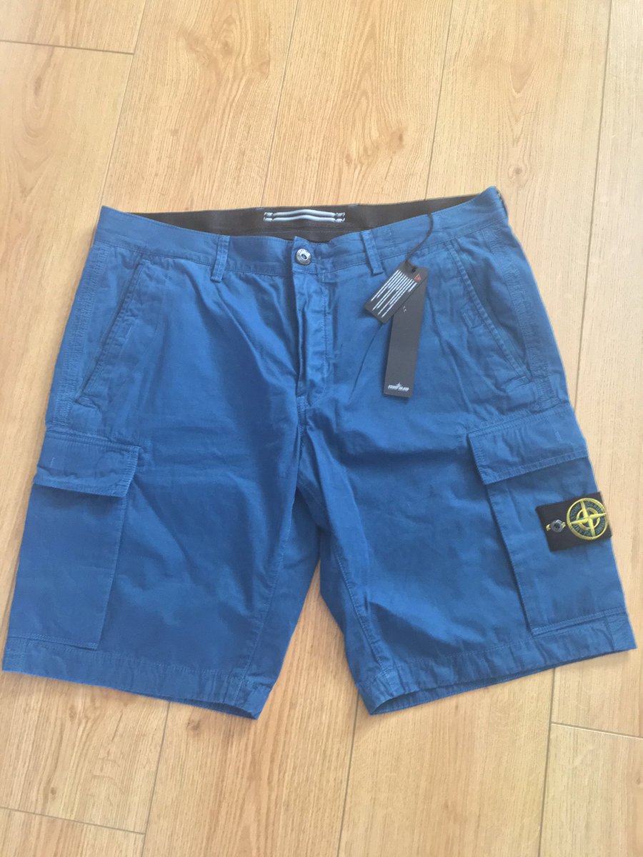Stone Island Casual Cargo Shorts in Teal. 6215LS2WN. 36" waist. RRP £170. £120 delivered. Please RT.