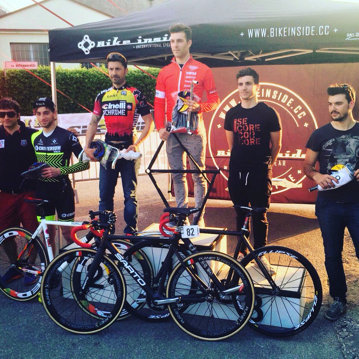 BahumerBeer's tweet photo. Proud of our rider @Naske93 who reached the first place on #criteriumdellascala.
#Bahumer #beer #BahumerRacingTeam https://t.co/7z3gTvnl6N
