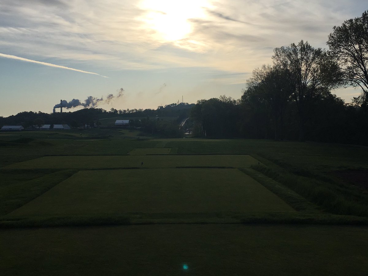 JonRahmOfficial's tweet photo. Nothing better than a 7:30am tee time at OCC! Todays mission hit one fairway ;) #USOpen https://t.co/2nQHDglYvc