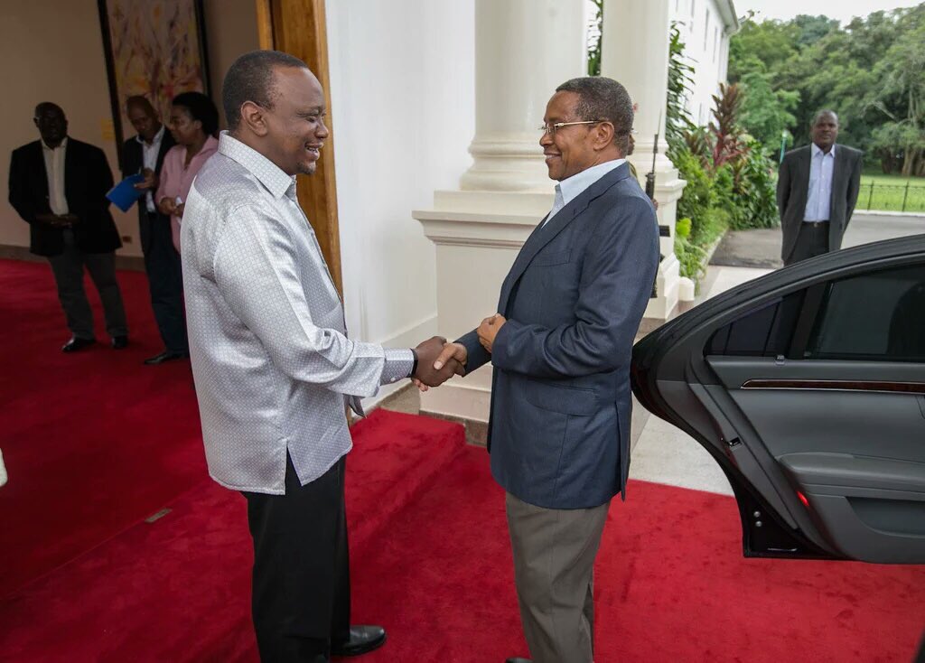 It was my pleasure to pay a courtesy call to President <a href="/UKenyatta/">Uhuru Kenyatta</a> earlier today, at his State House in Nairobi.