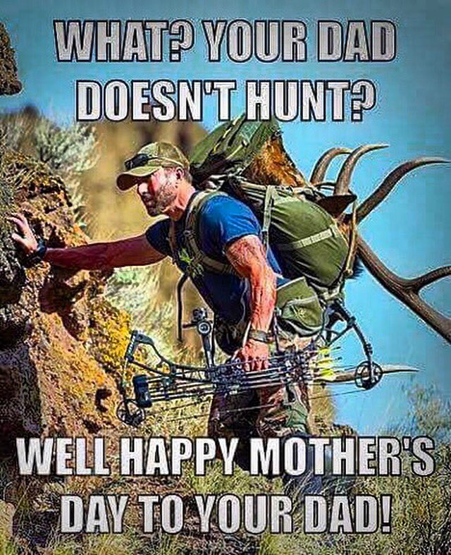 HornstarLLC's tweet photo. HAPPY MOTHERS DAY TO ALL THE WONDERFUL MOMS OUT THERE!!! @PredatorCamo @BossBlinds @JimShockey_ @MTWolfHunting https://t.co/RIJ4ixNLED