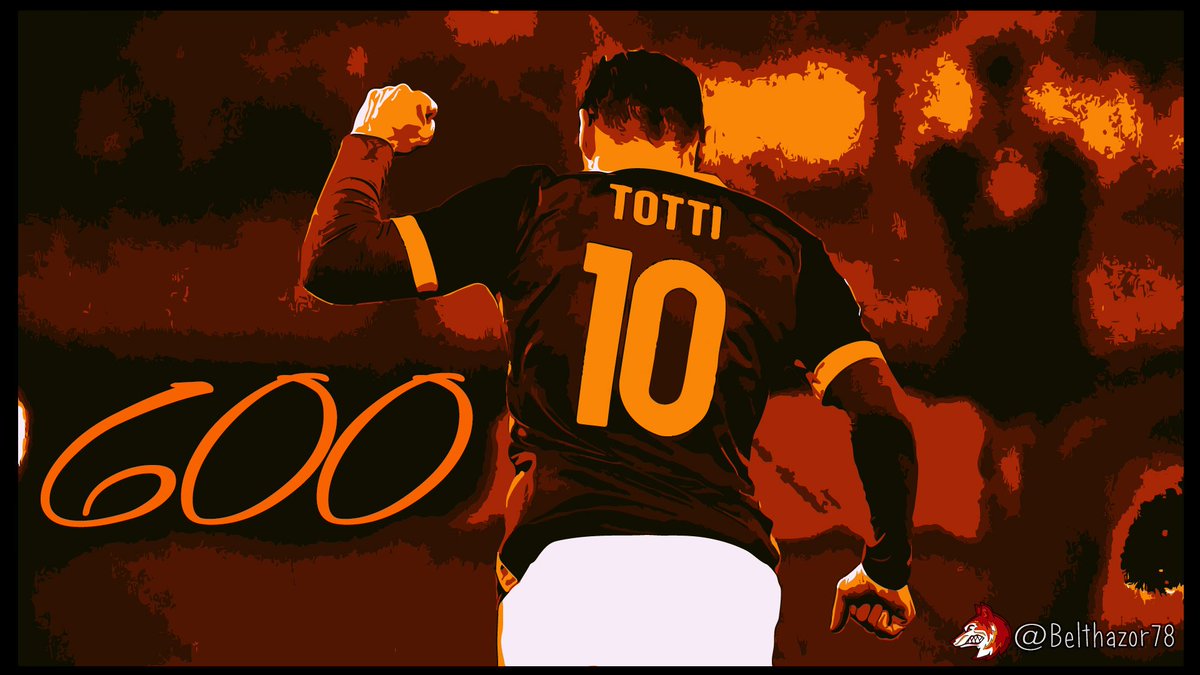 600.
Solo con noi.
Solo Un Capitano.
#FT10 #RomaChievo <a href="/OfficialASRoma/">AS Roma</a> <a href="/ASRomaEN/">AS Roma English</a> <a href="/ASRomaArabic/">اي إس روما عربي</a> <a href="/OfficialRoma_ID/">AS Roma Indonesia</a>