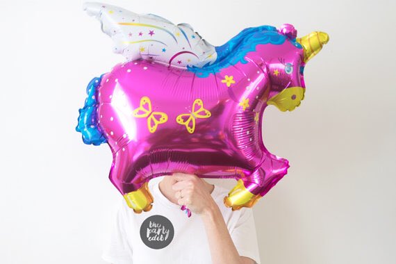 ThePartyEdit's tweet photo. #unicorn balloons back in stock and flying out! (groan) https://t.co/xLji5Wn8Ga