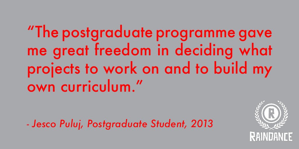 Raindance's tweet image. [TOMORROW EVENING] Info session to find out about Raindance's MA/MSc in Film. More info: ow.ly/4nts7l