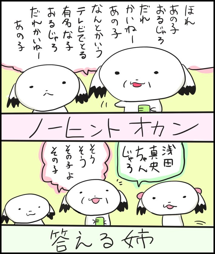 母の日マンガ。 