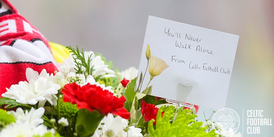 Members of the Hillsborough Justice Campaign were welcomed to Paradise pre-match. You'll Never Walk Alone. #JFT96