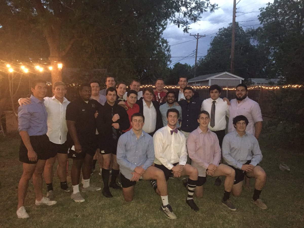 texastechrfc's tweet photo. Your @texastechrfc celebrated the end of the season in style last night! #techrugby https://t.co/03LtYUDEqN
