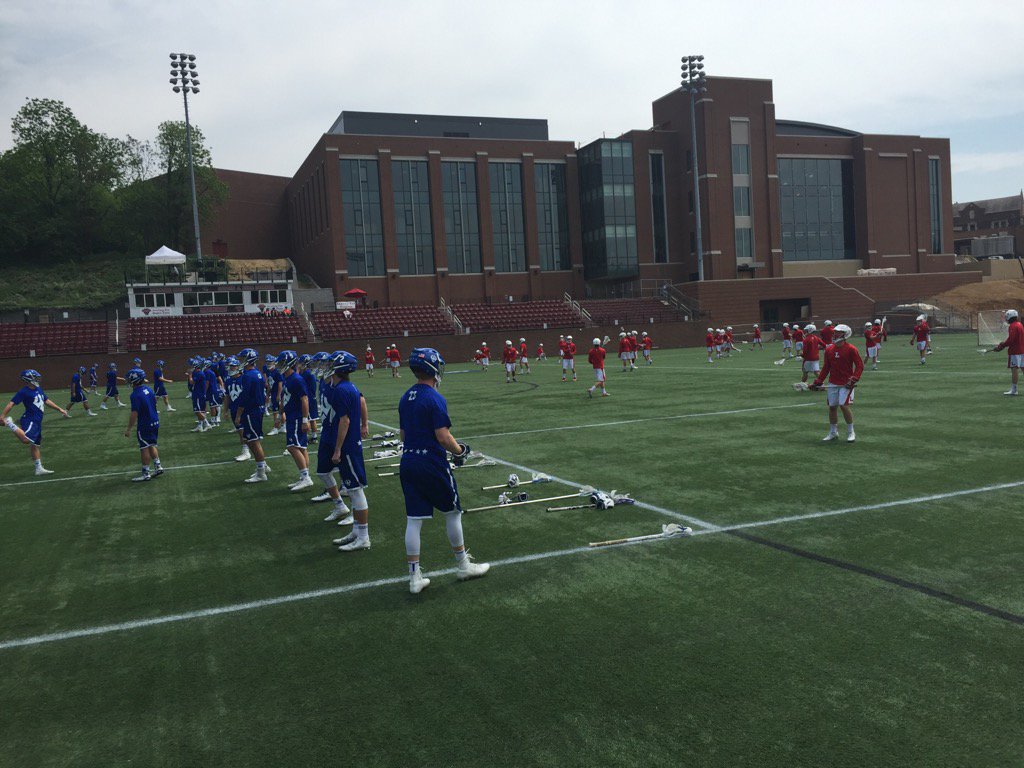 odacathletics's tweet photo. Pregame at #ODAC mlax champ featuring @WLUGenerals vs. @lchornets. Watch live at 2pm. @USILA_Lax #LMRanks https://t.co/54t0icNXqM
