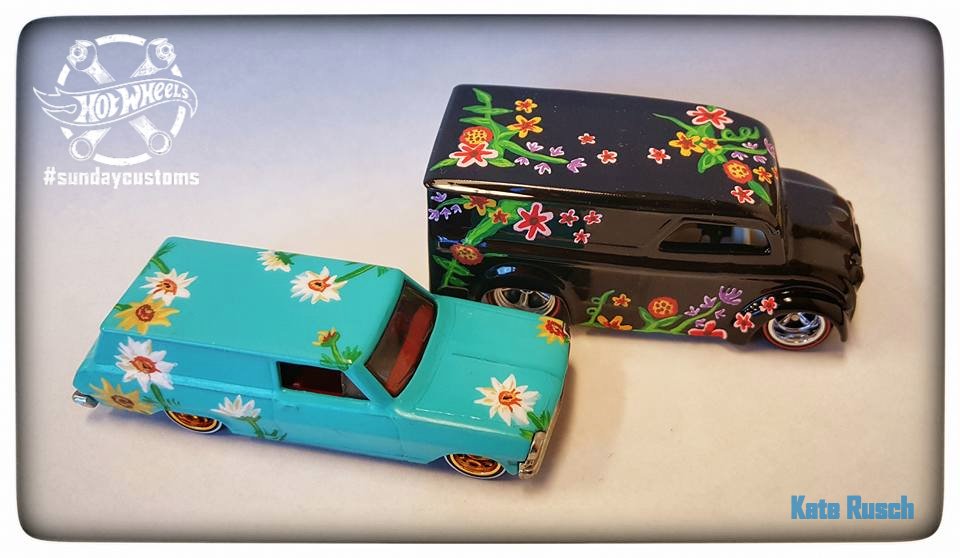 Hot_Wheels's tweet photo. A special set of customs by Kate R. dedicated to all the mom's out there.π #HappyMothersDay #SundayCustoms https://t.co/EmwxZEPsIt
