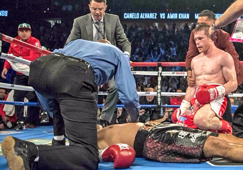 1987ladyo's tweet image. This was the most emotional part for me! Total respect to @Canelo this is what a REAL man is!!