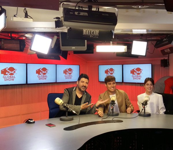 TinJor_Vnzl's tweet photo. Esta Tarde @TiniStoessel y @JorgeBlancoG estaránen @40GlobalShow #40Star IMPERDIBLE.A partir de la 1:00pm Venezuela https://t.co/Qvac4zcgI9