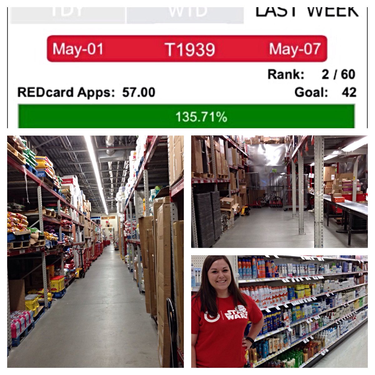 Ad walked, clean Backroom&amp;pull line, team zoning... All by 10AM!! Plus 135% to goal on REDS LW💪🏼#SuperSunday #T1939