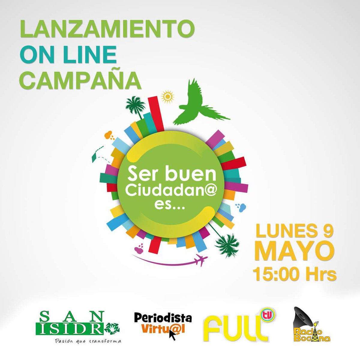 Eguez_chris's tweet photo. Este lunes lanzaremos la campaña Ser Buen Ciudadan@ es... @PeriodistaV @maricaYmarginal @lauragorena00 @_Judoma https://t.co/3w6cdHVRer