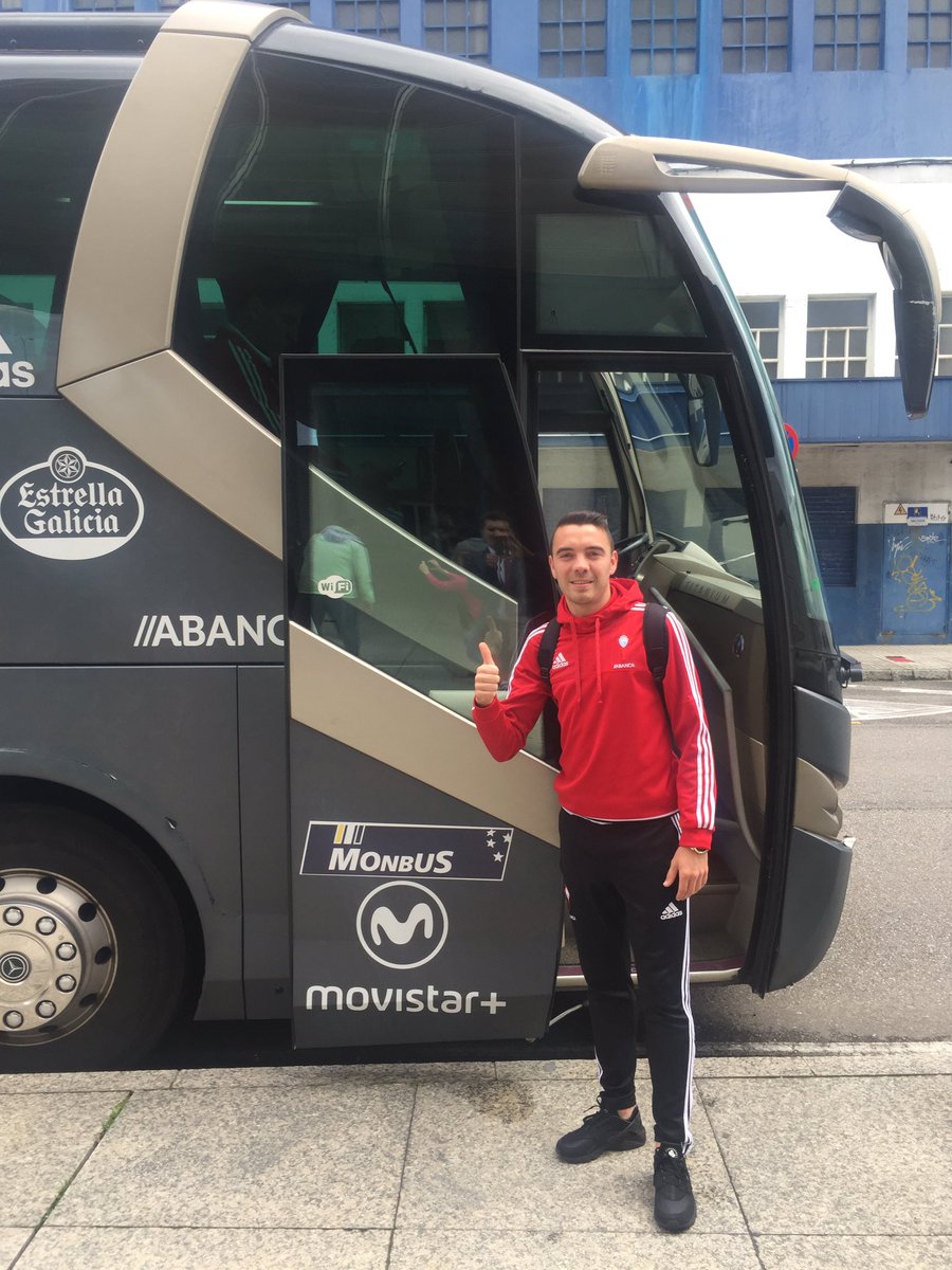 aspas10's tweet photo. Máxima concentración antes del partido.rumbo a balaidos con @monbusinfo 
#halacelta 
#EstamosDeVolta https://t.co/xxlPO3h3QT