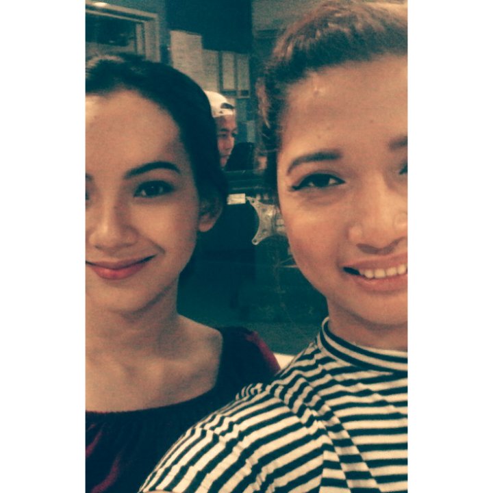 MeLlamoGracia's tweet image. with @JanaB_DZRH #AwesomeHost