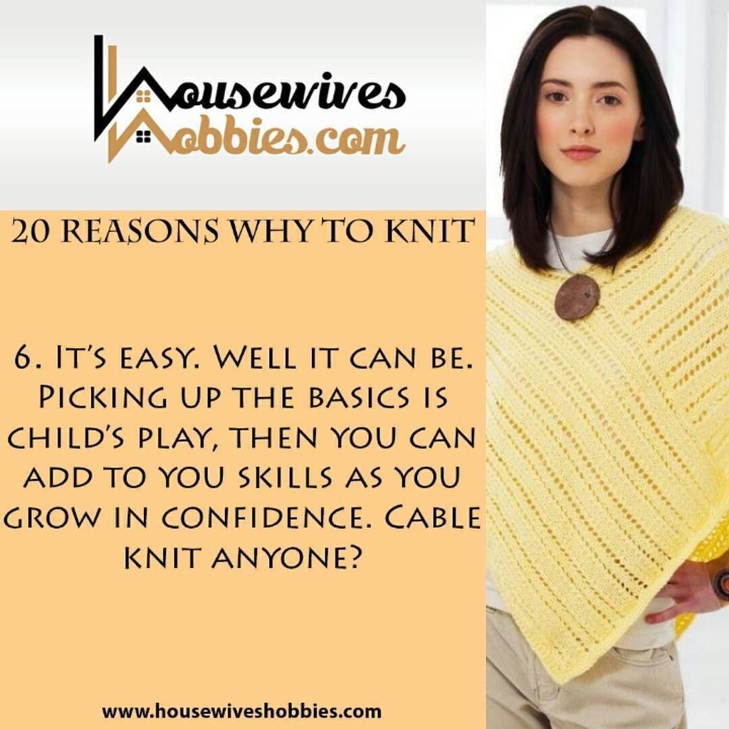 HW_Hobbies's tweet photo. 20 Reasons Why To Knit #6
Find more at https://t.co/DCM2ZArwuc
#knit #knitting #knitting_patterns #knitter #knitti… https://t.co/I5DGFKI30S