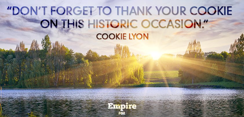 EmpireTVSeries's tweet photo. For the Cookie in your life, share a motivational poster and celebrate #MothersDay. https://t.co/EtpGpcr5Zd #Empire https://t.co/rvs4ZjKaWZ