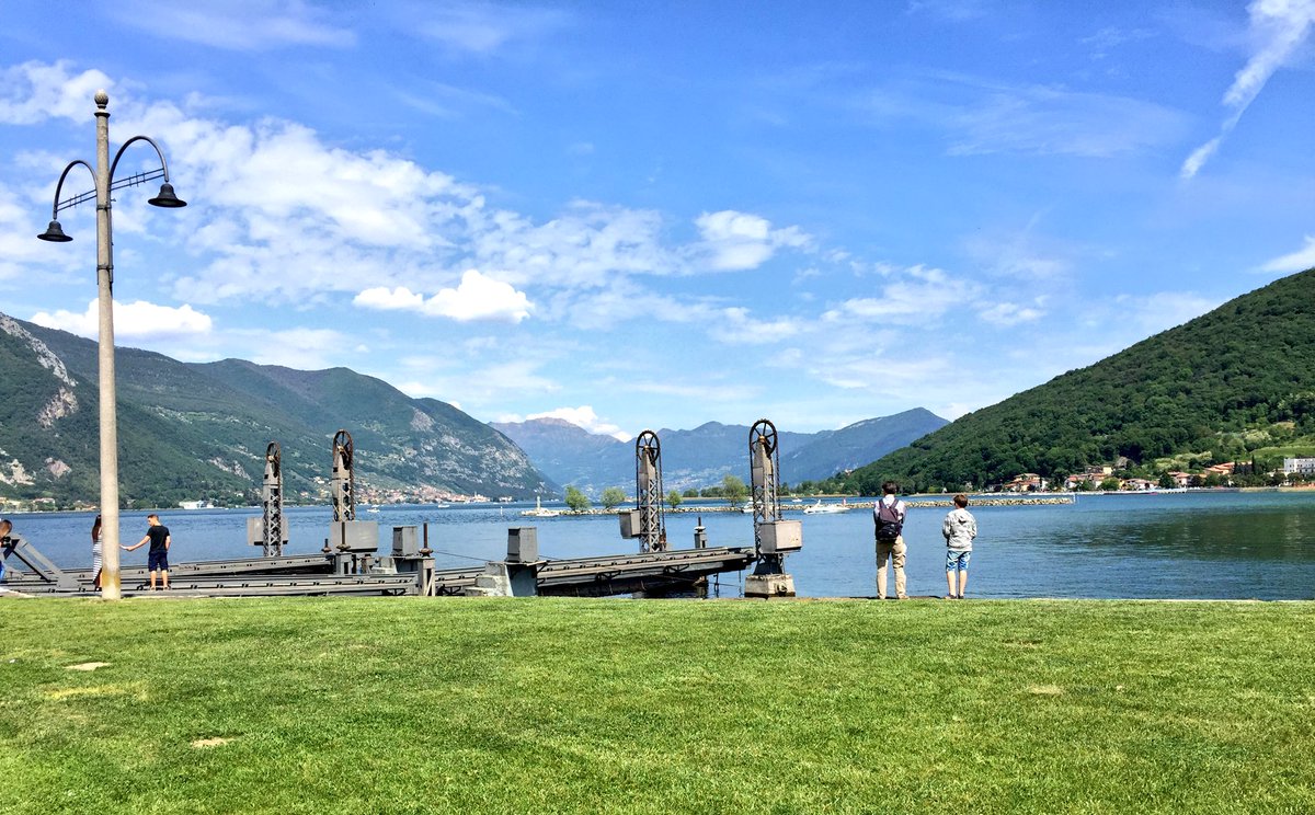 Lago d'Iseo #inlombardia - Oggi bella domenica di sole
