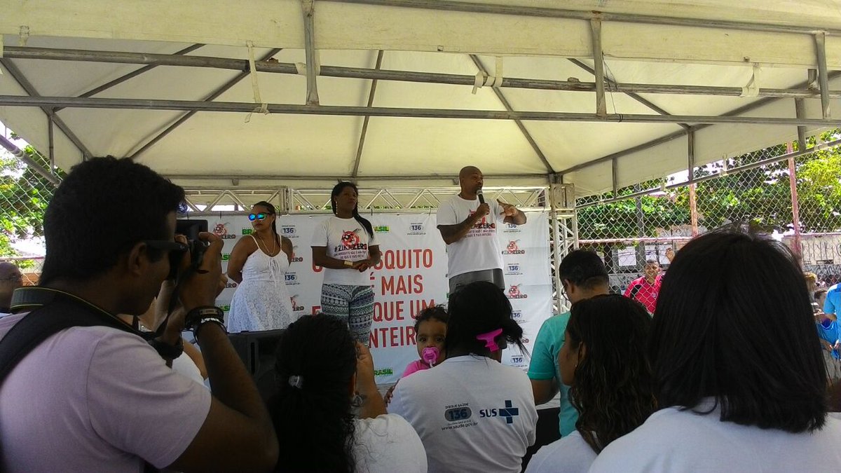 .<a href="/mvbill/">MV BILL</a> fala sobre a importância do #CombateAedes no #Faxinaço  #ZikaZero em Santos Dumont, em #Aracaju