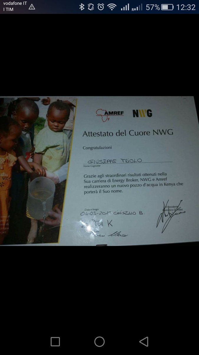 GiuseppeTriol75's tweet photo. Grazie NWG! Grazie al vostro Progetto. https://t.co/JIav74BDnm