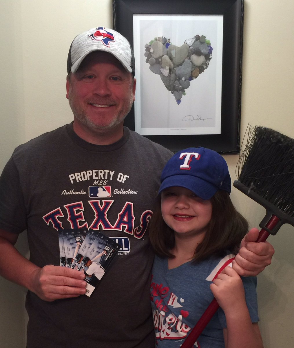 Day 3, game 3. Going for the sweep! <a href="/Rangers/">Texas Rangers</a> #LetsGoRangers