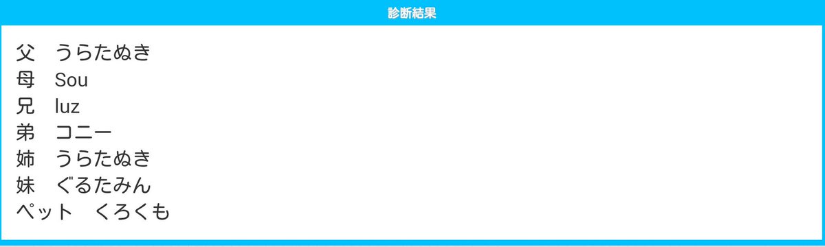 もしも歌い手と家族だったら Twitter Search もしも歌い手と家族だったら Twitter Search
