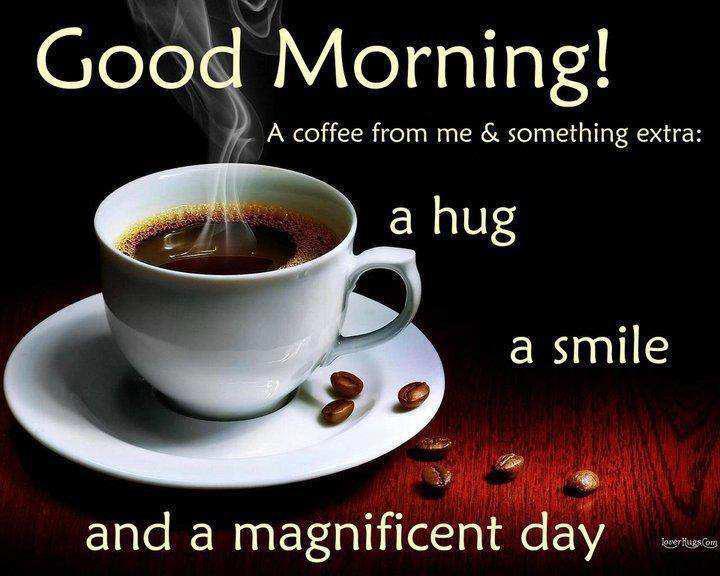 BigAerosmithFan's tweet photo. Mornin-A hug, A smile &amp; @joeykramer @RockinRoastin = A magnificent day #MusicToYourLips #BestCoffee :) https://t.co/njvCVsbeMD