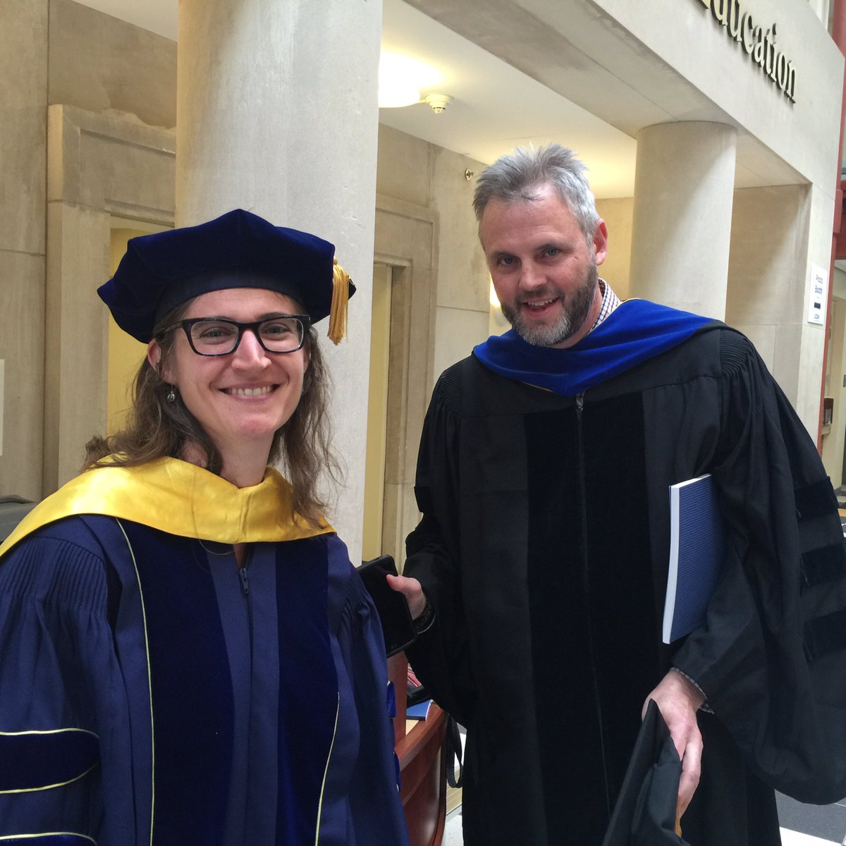 devin_kearns's tweet photo. Congratulations @NeagSchool graduates! #uconn2016 With @dtcampbe and @sarahlouwou https://t.co/8lF1D1Mkbk