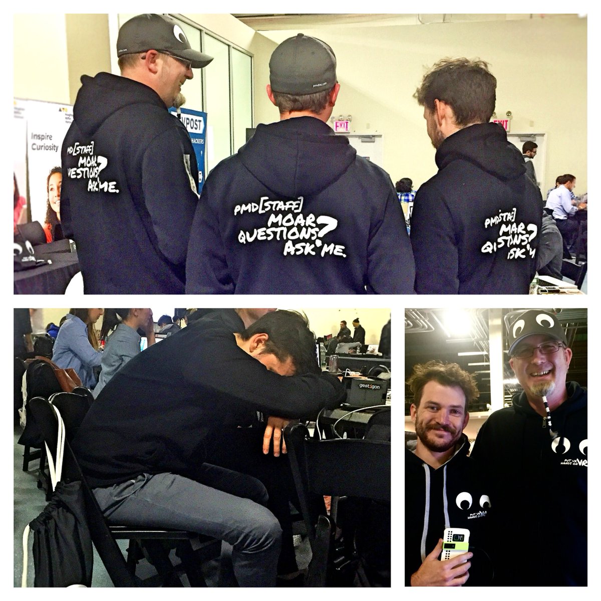pmdtec's tweet photo. It's a wrap! Submissions are closed now, everybody tired but happy:-)
@gestigon @ScandyCo @Infineon #TCDisrupt #VR https://t.co/sMqysZB7kw