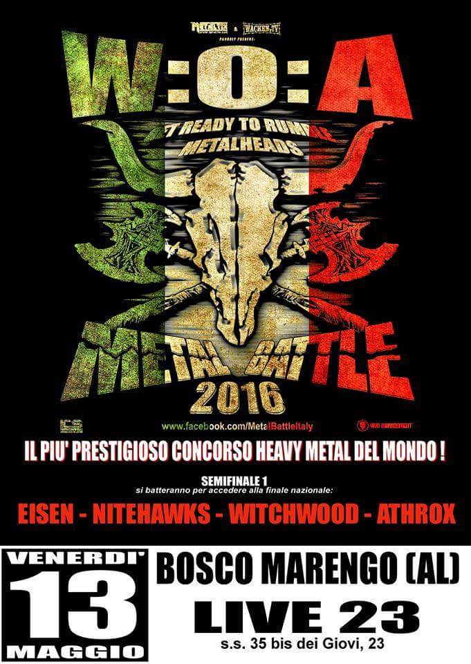 OfficialAthrox's tweet photo. Go to Alessandria this Friday!!!! https://t.co/8Yo0URnsAA