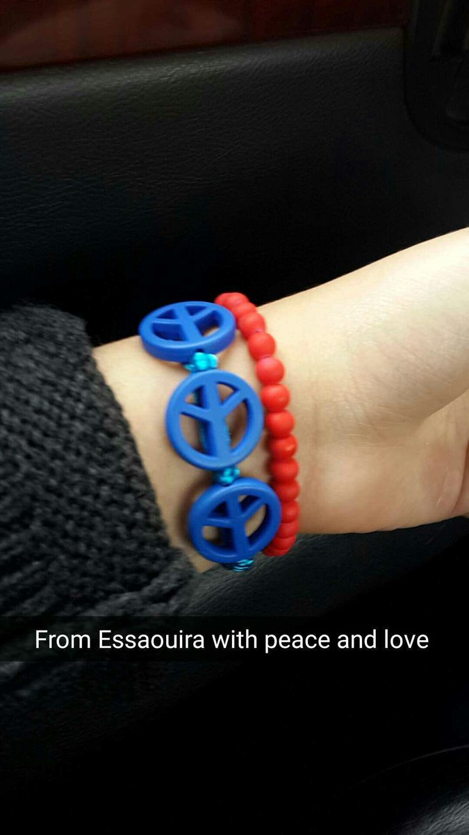 SaraTrombati's tweet photo. ✌ & ❤ #peace #love #peaceandLoVE #Marruecos #Morocco #marrakech #MarrakechGrandPrix #essaouira https://t.co/tGkPRobOZr