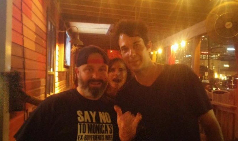 ShepardAmbellas's tweet photo. @Rambobiggs and @ShepardAmbellas #PhotoBombed #lol #Infowars #Intellihub https://t.co/gydRr95WJI